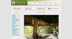 Desktop Screenshot of esparteriaaljarafe.com